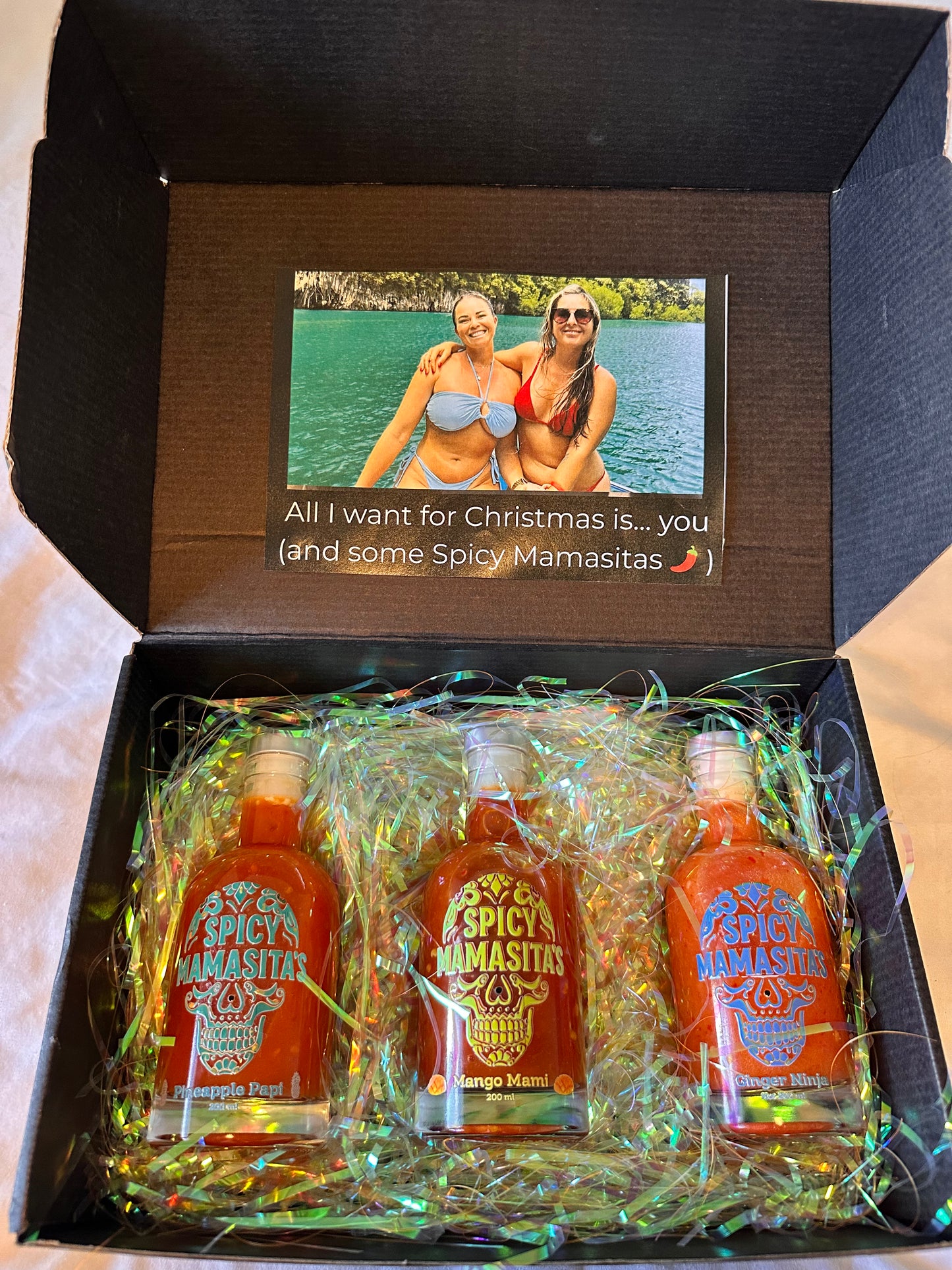 Holiday Trio Hot Sauce Gift Box    Pineapple    Mango     Ginger Ninja