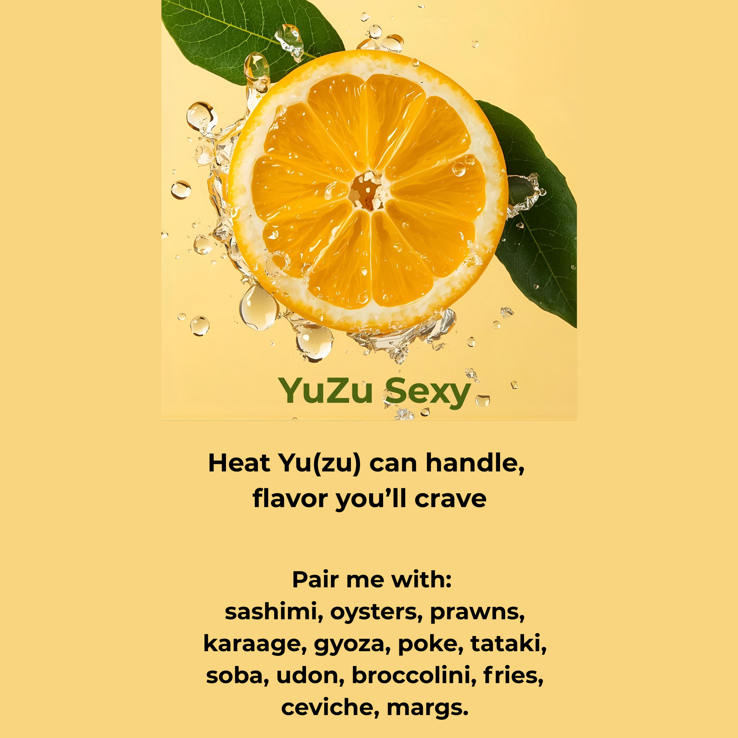 YuZu Sexy Hot Sauce